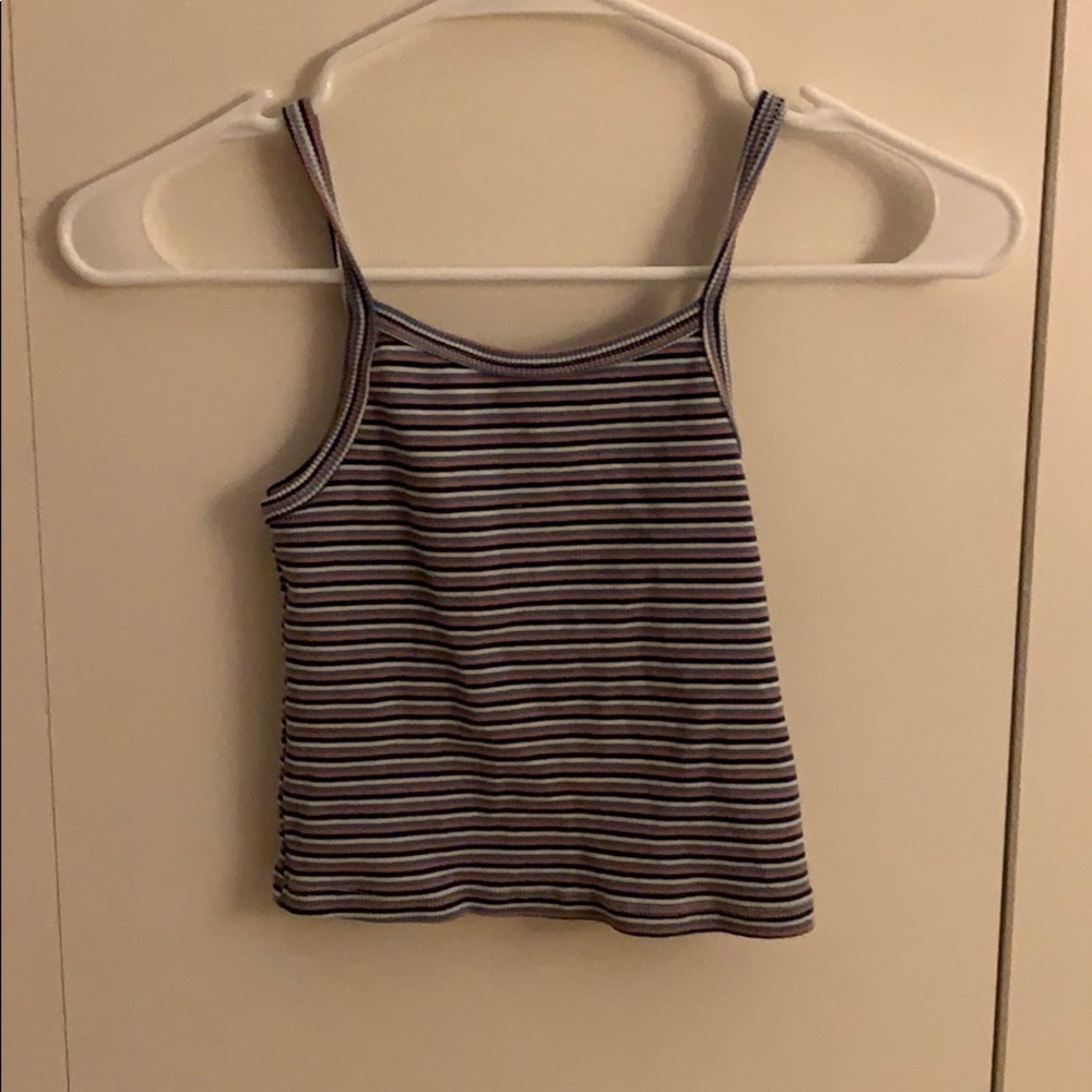 Striped brandy Melville tank top
